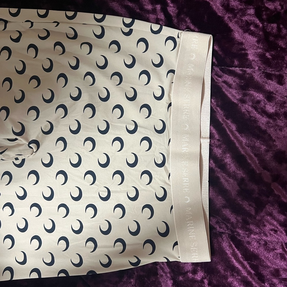 Marine Serre
crescent moon-print leggings